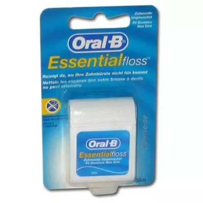 ORAL-B Nevaškuotas dantų siūlas 50 m, 1 P