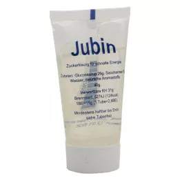 JUBIN Greitos energijos cukraus tirpalas, 40 g