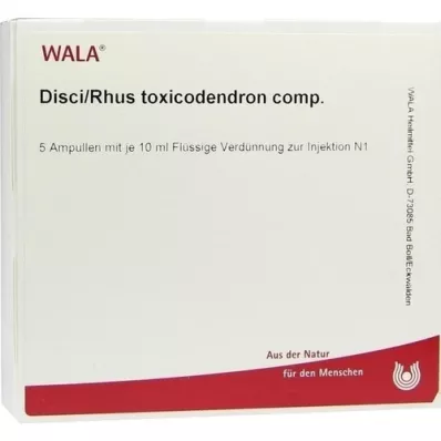 DISCI/Rhus toxicodendron comp. ampulės, 5X10 ml