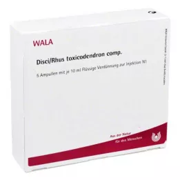 DISCI/Rhus toxicodendron comp. ampulės, 5X10 ml
