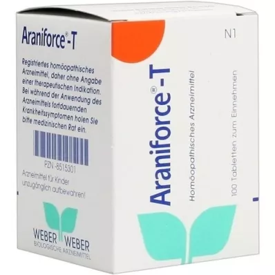 ARANIFORCE T tabletės, 100 vnt