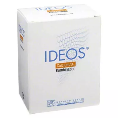 IDEOS 500 mg/400 TV kramtomosios tabletės, 90 vnt