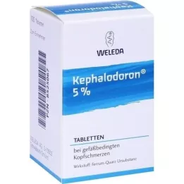 KEPHALODORON 5% tabletės, 100 vnt