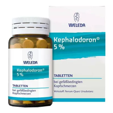 Kephalodoron 5% tabletės, 100 vnt Kephalodoron 5% tabletės, 100 vnt