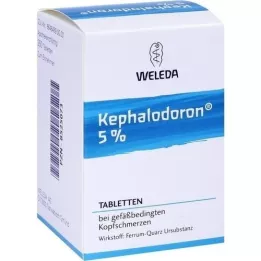 KEPHALODORON 5% tabletės, 250 vnt