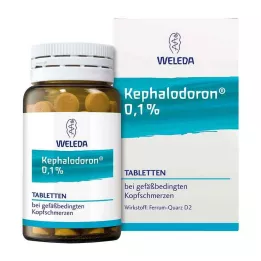 KEPHALODORON 0,1 % tabletės, 100 vnt
