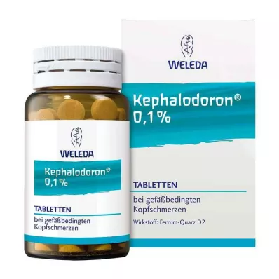 KEPHALODORON 0,1 % tabletės, 100 vnt