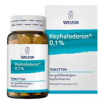 Kephalodoron 0,1% tabletės, 250 vnt Kephalodoron 0,1% tabletės, 250 vnt