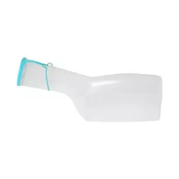 URINFLASCHE f.men plastikinis dangtelis, 1 vnt