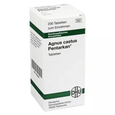DHU Agnus castus Pentarkan tabletės, 200 vnt DHU Agnus castus Pentarkan tabletės, 200 vnt