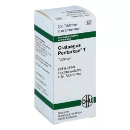 CRATAEGUS PENTARKAN T tabletės, 200 vnt