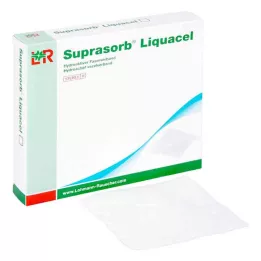 SUPRASORB Hidroaktyvaus pluošto kompozitas Liquacel 15x15 cm, 4 vnt