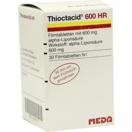 THIOCTACID 600 HR plėvele dengtų tablečių, 30 vnt