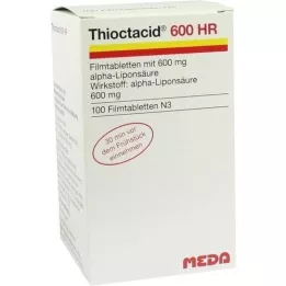 THIOCTACID 600 HR plėvele dengtų tablečių, 100 vnt