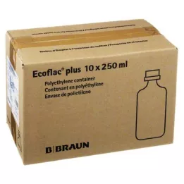 ISOTONE 0,9 % fiziologinis tirpalas Braun Ecoflac Plus, 10X250 ml