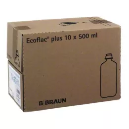 ISOTONE 0,9 % fiziologinis tirpalas Braun Ecoflac Plus, 10X500 ml