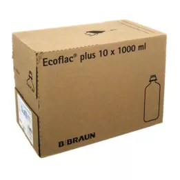 ISOTONE 0,9 % fiziologinis tirpalas Braun Ecoflac Plus, 10X1000 ml
