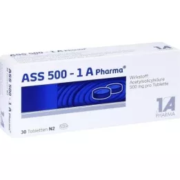 ASS 500-1A Pharma tabletės, 30 vnt