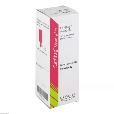 Canifug tirpalas 1%, 30 ml