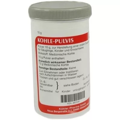 KOHLE pulvio milteliai, 10 g