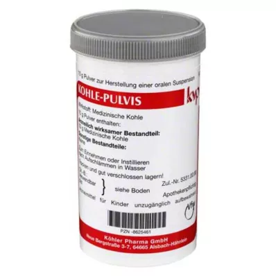 KOHLE pulvio milteliai, 10 g