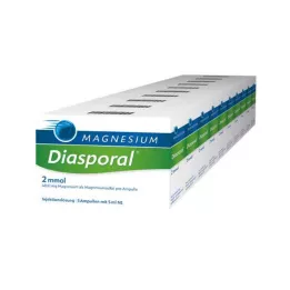 MAGNESIUM Diasporal® 2 mmol injekcinis tirpalas, 50X5 ml