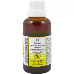 ACIDUM HYDROFLUORICUM K kompleksas Nr. 72 Skiedinys, 50 ml