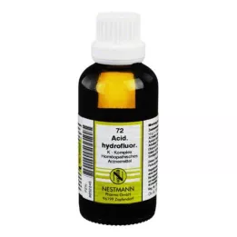 ACIDUM HYDROFLUORICUM K kompleksas Nr. 72 Skiedinys, 50 ml