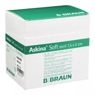 Askina Soft žaizdų tvarstis 5x7, 50 vnt