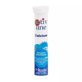 ACTIVLINE Kalcio citrinos putojančios tabletės, 20 vnt
