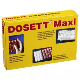 Dosett Maxi vaistų kasetė r, 1 vnt