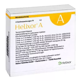 HELIXOR A serijos pakuotė IV Ampulės, 4X7 vnt