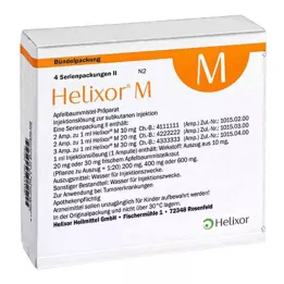 HELIXOR M serijos pakuotė II Ampulės, 4X7 vnt