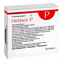 HELIXOR P serijos pakuotė II Ampulės, 4X7 vnt
