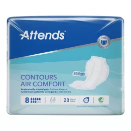 ATTENDS Contours Air Comfort 8 šablonai, 28 vnt