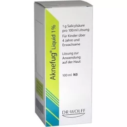 AKNEFUG skystas 1 % tirpalas, 100 ml