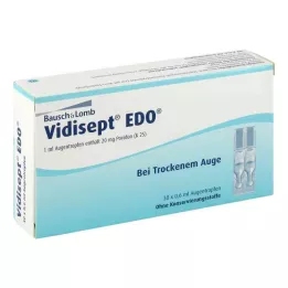 VIDISEPT EDO Viena ophtioles dozė, 30X0,6 ml