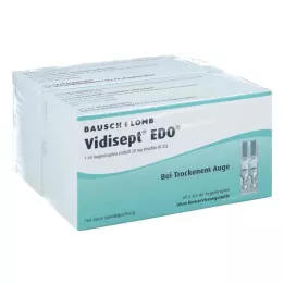VIDISEPT EDO Viena oftalmologinių preparatų dozė, 120X0,6 ml