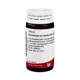 ABROTANUM EX Herba D 3 rutuliukai, 20 g