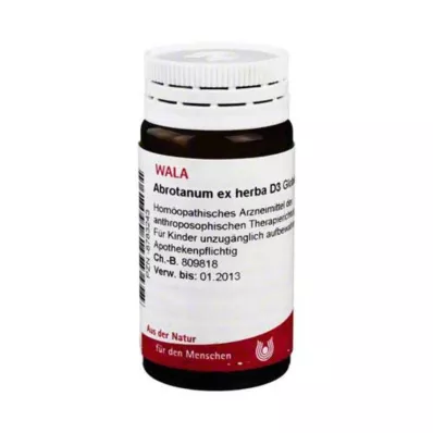 Abrotanum ex Herba D 3 rutuliukai, 20 g