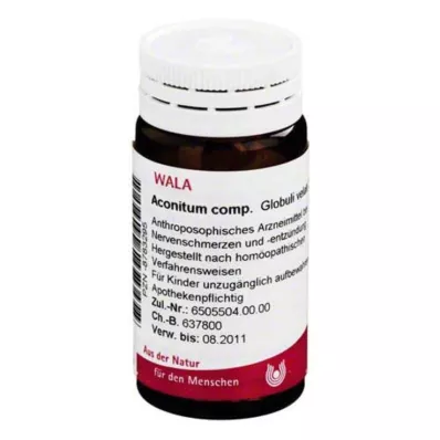 Aconitum komp.Rutuliukai, 20 g