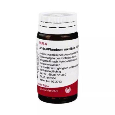 Arnika / Plumbum / Mellitum Globuli, 20 g