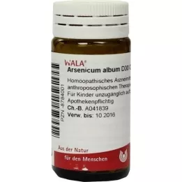 ARSENICUM ALBUM D 30 rutuliukų, 20 g