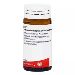 ATROPA belladonna ex Herba D 3 rutuliukai, 20 g