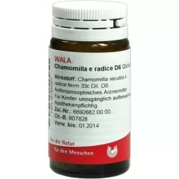 CHAMOMILLA E radice D 6 rutuliukai, 20 g