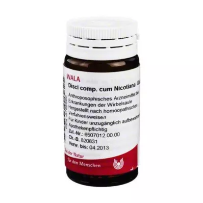 Disko komp.cum Nicotiana rutuliukai, 20 g Disko komp.cum Nicotiana rutuliukai, 20 g
