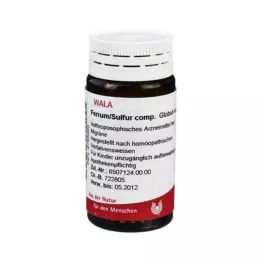 FERRUM SULFUR komp. rutuliukai, 20 g