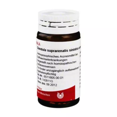 Glandula suprarenalis sinistra cum Cupro, 20 g Glandula suprarenalis sinistra cum Cupro, 20 g