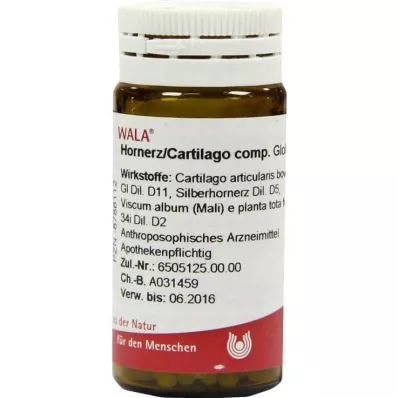 Ragų rūda / Cartilago comp.Rutuliukai, 20 g Ragų rūda / Cartilago comp.Rutuliukai, 20 g