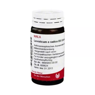 LEVISTICUM E radice D 3 rutuliukai, 20 g